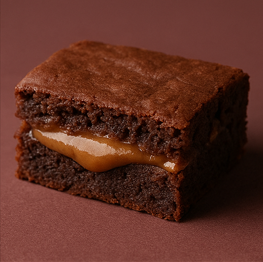 Brownie Relleno de Arequipe