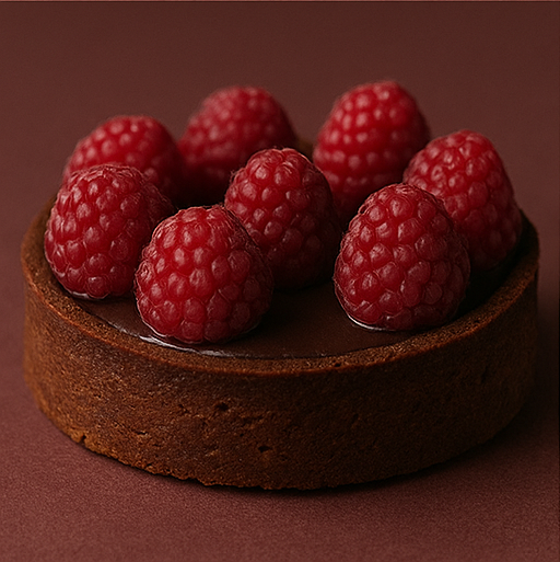 Tarta de Cacao y Frambuesa